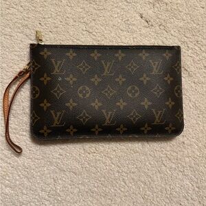 Louis Vuitton Brown Monogram Pouch